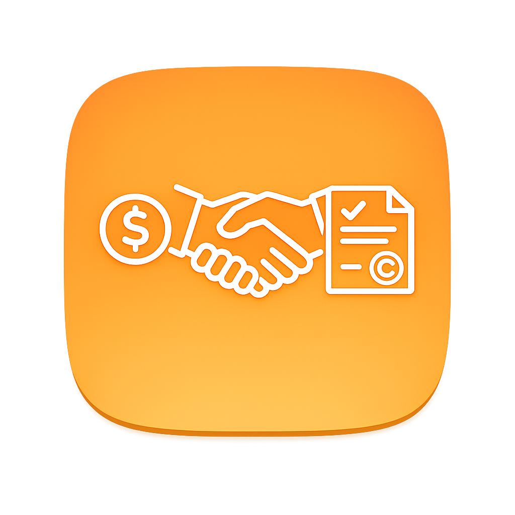 Remuneration and Licensing icon